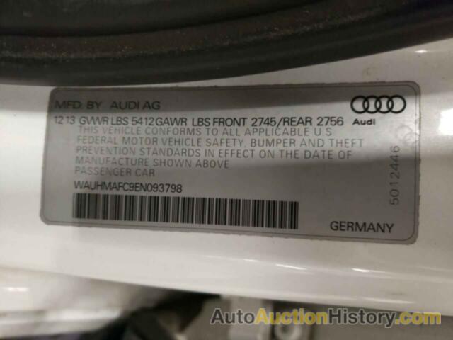 AUDI A6 PRESTIGE, WAUHMAFC9EN093798