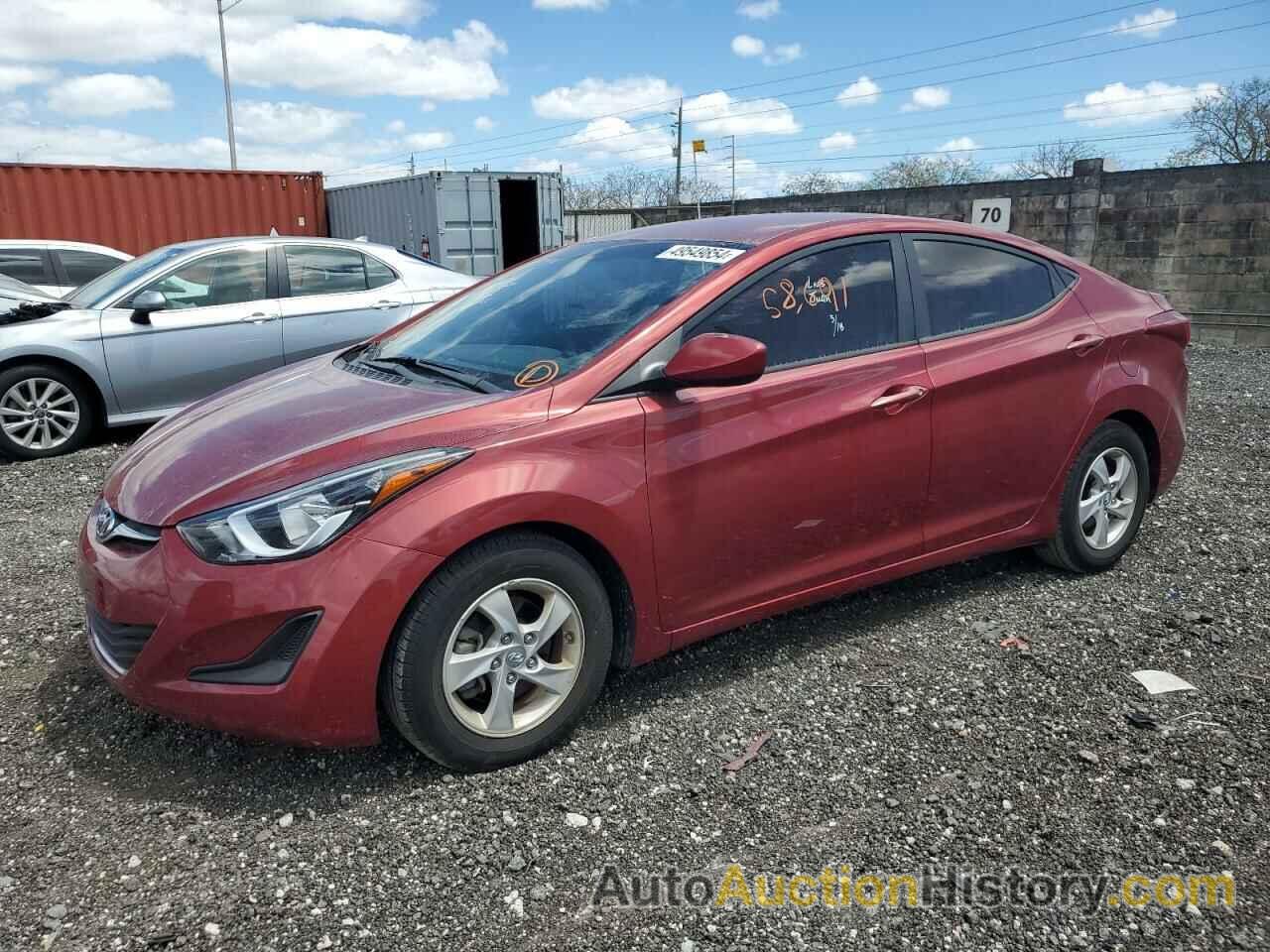 HYUNDAI ELANTRA SE, 5NPDH4AE3FH580156