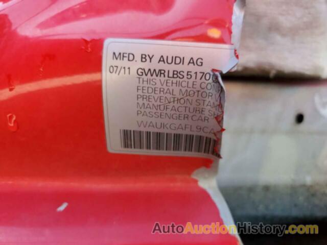 AUDI S4/RS4 PRESTIGE, WAUKGAFL9CA032629