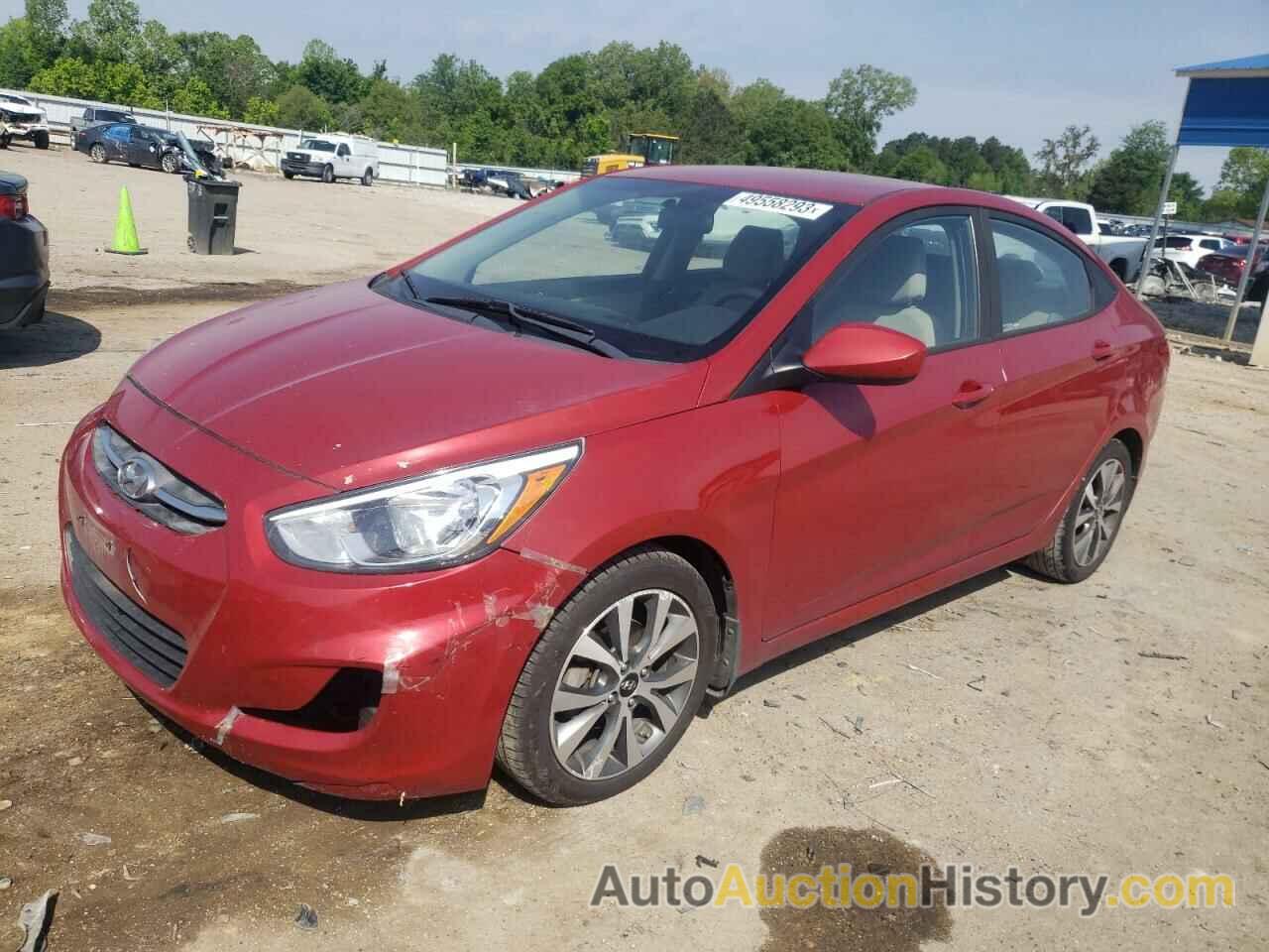 2017 HYUNDAI ACCENT SE, KMHCT4AE0HU358480