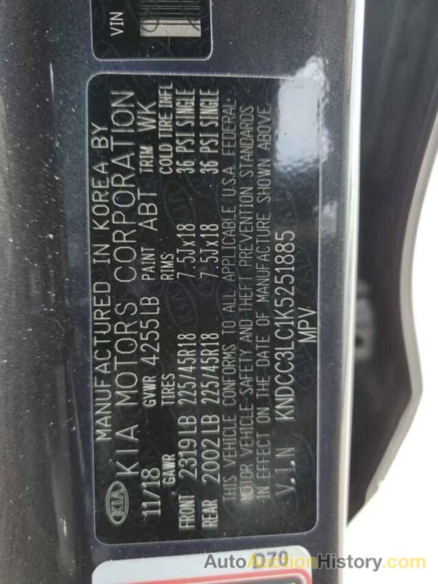 KIA NIRO EX, KNDCC3LC1K5251885