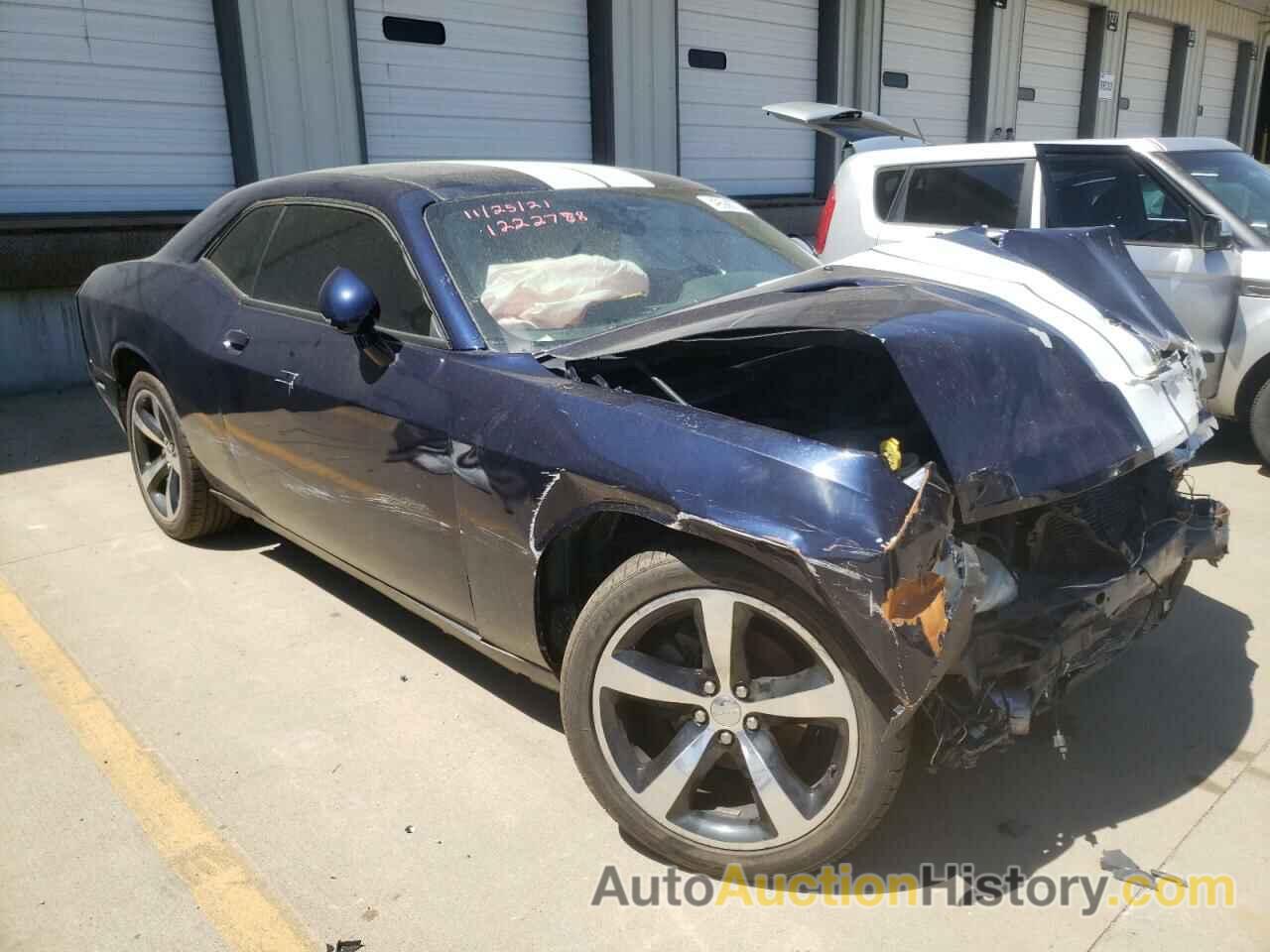 2013 DODGE CHALLENGER SXT, 2C3CDYAGXDH566278