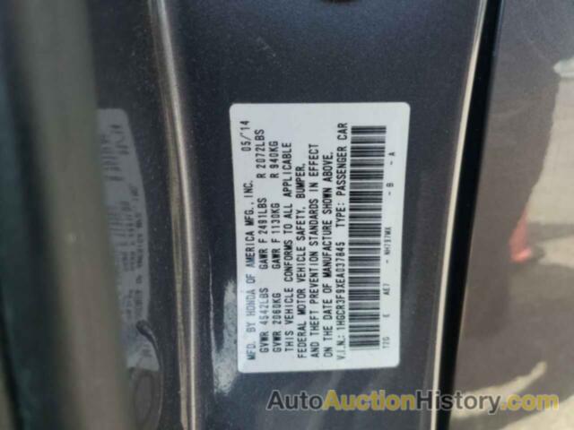 HONDA ACCORD TOURING, 1HGCR3F9XEA037845