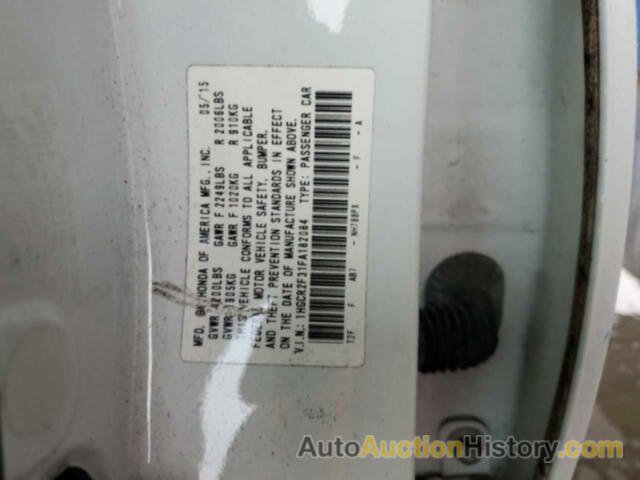 HONDA ACCORD LX, 1HGCR2F31FA182084