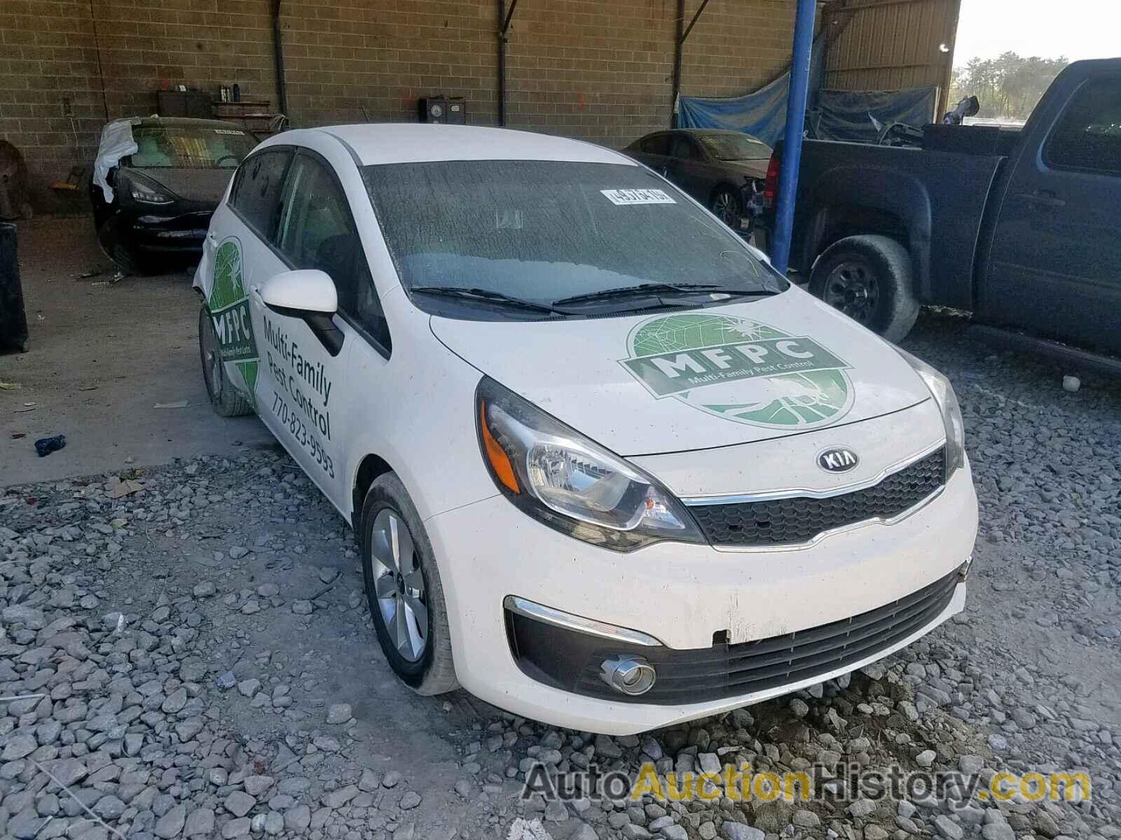 2016 KIA RIO EX EX, KNADN4A35G6569868