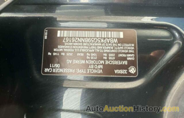 BMW 3 SERIES XI SULEV, WBAPK5G59BNN26167