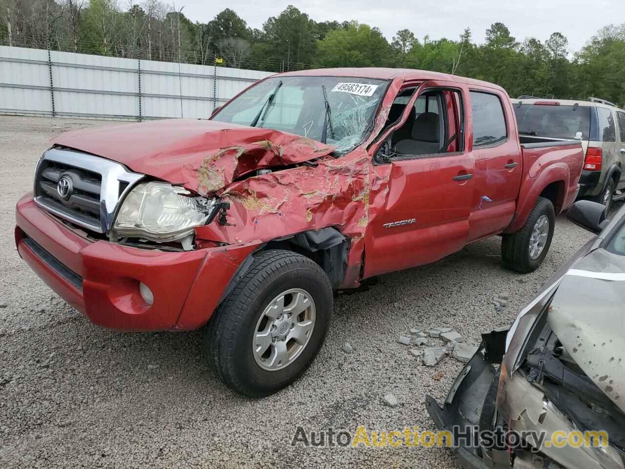 TOYOTA TACOMA DOUBLE CAB PRERUNNER, 5TEJU4GN6AZ692610