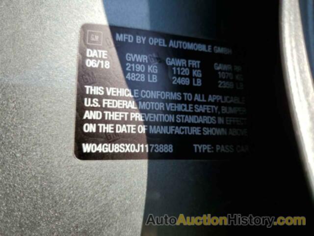 BUICK REGAL PREFERRED, W04GU8SX0J1173888