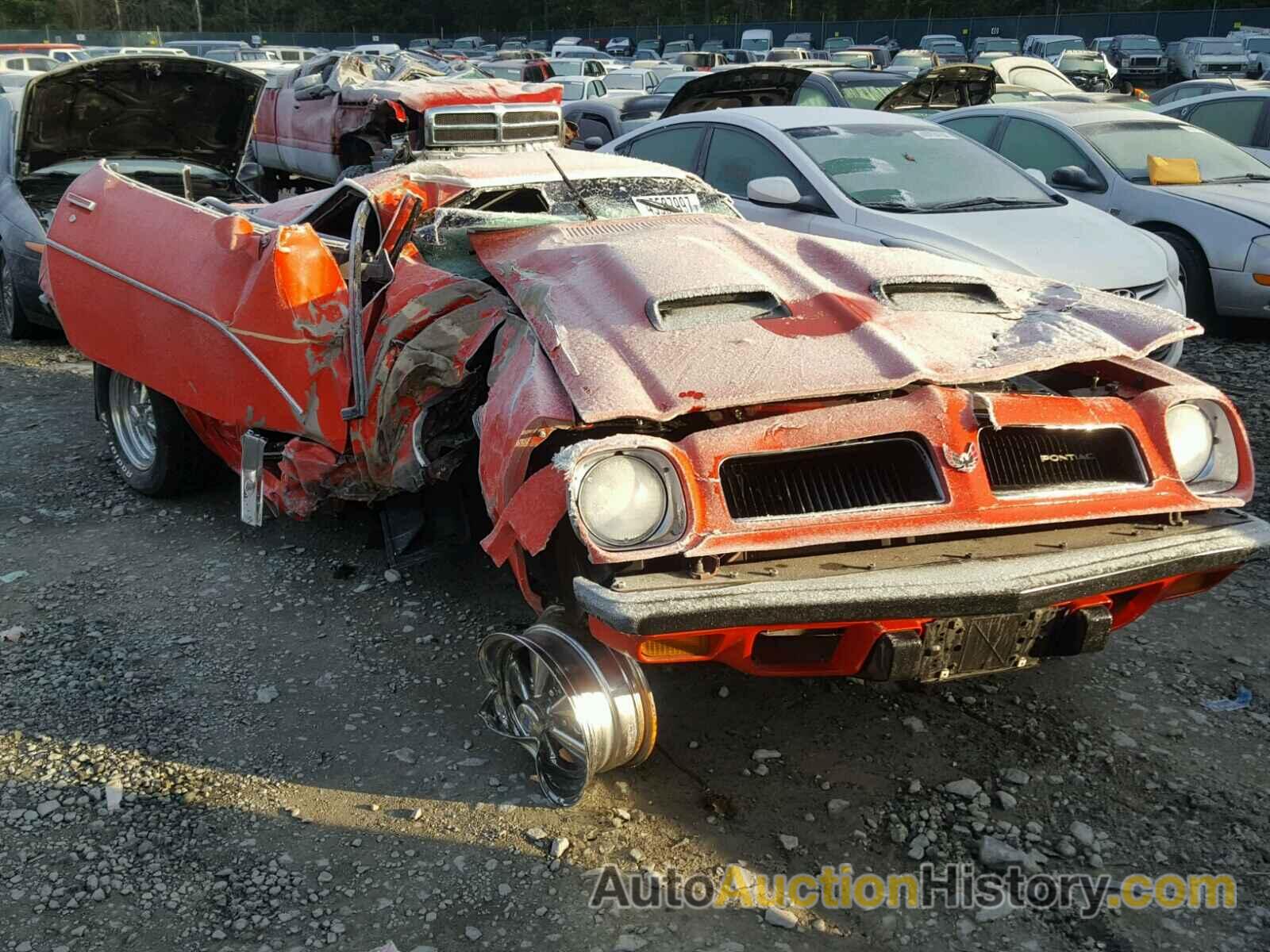 1974 PONTIAC FIREBIRD, 2T87M4N143342