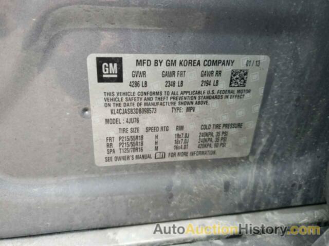 BUICK ENCORE, KL4CJASB3DB098573