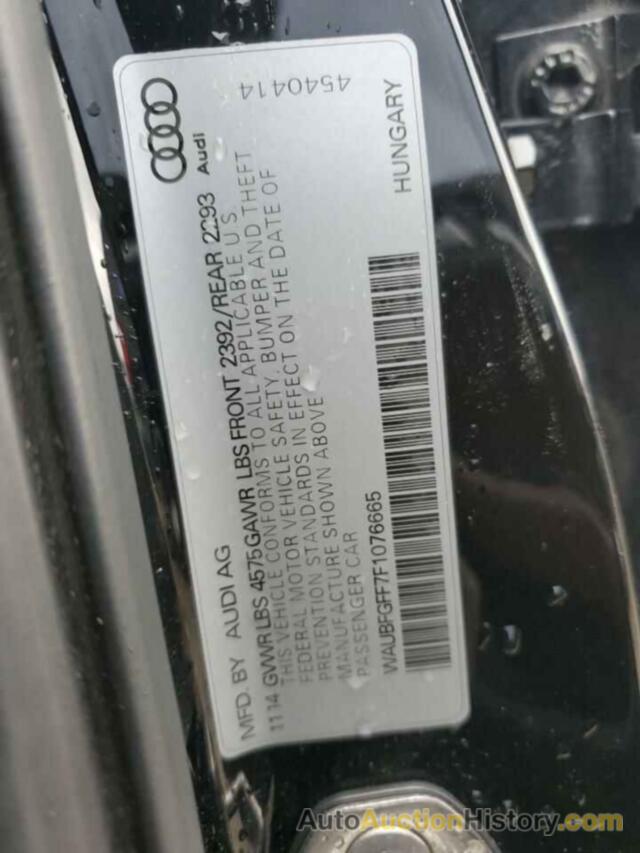 AUDI A3 PREMIUM, WAUBFGFF7F1076665