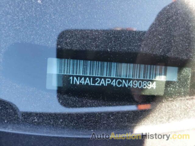 NISSAN ALTIMA BASE, 1N4AL2AP4CN490894