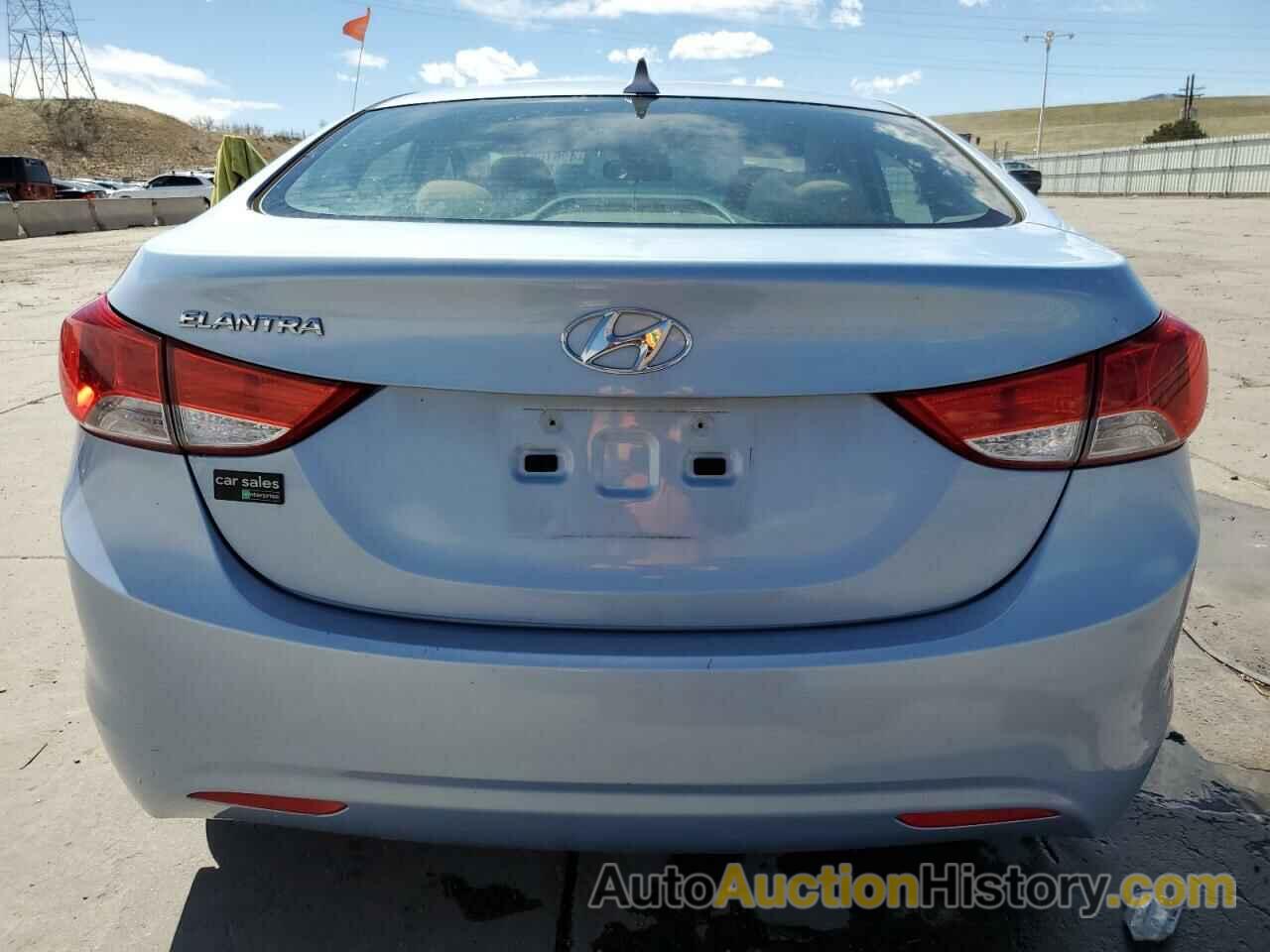 HYUNDAI ELANTRA GLS, KMHDH4AE1DU696163