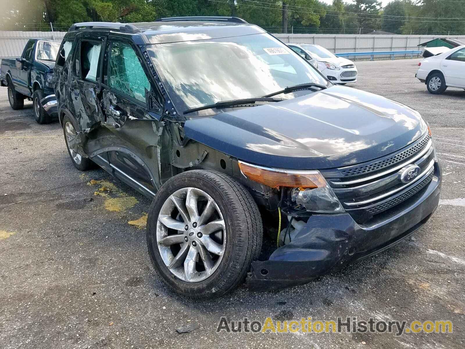 2013 FORD EXPLORER L LIMITED, 1FM5K7F85DGB32007