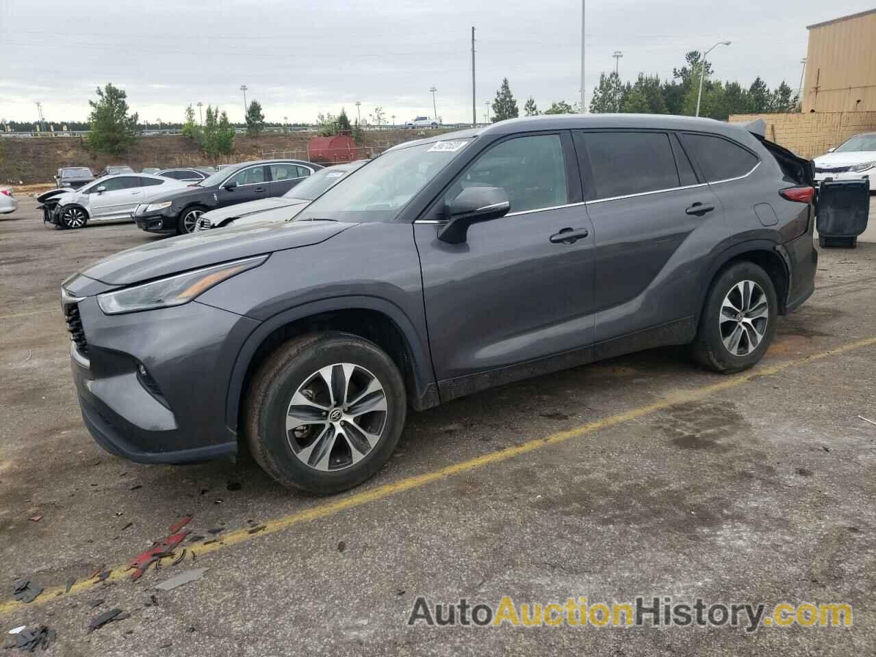 2021 TOYOTA HIGHLANDER XLE, 5TDGZRAH7MS518638