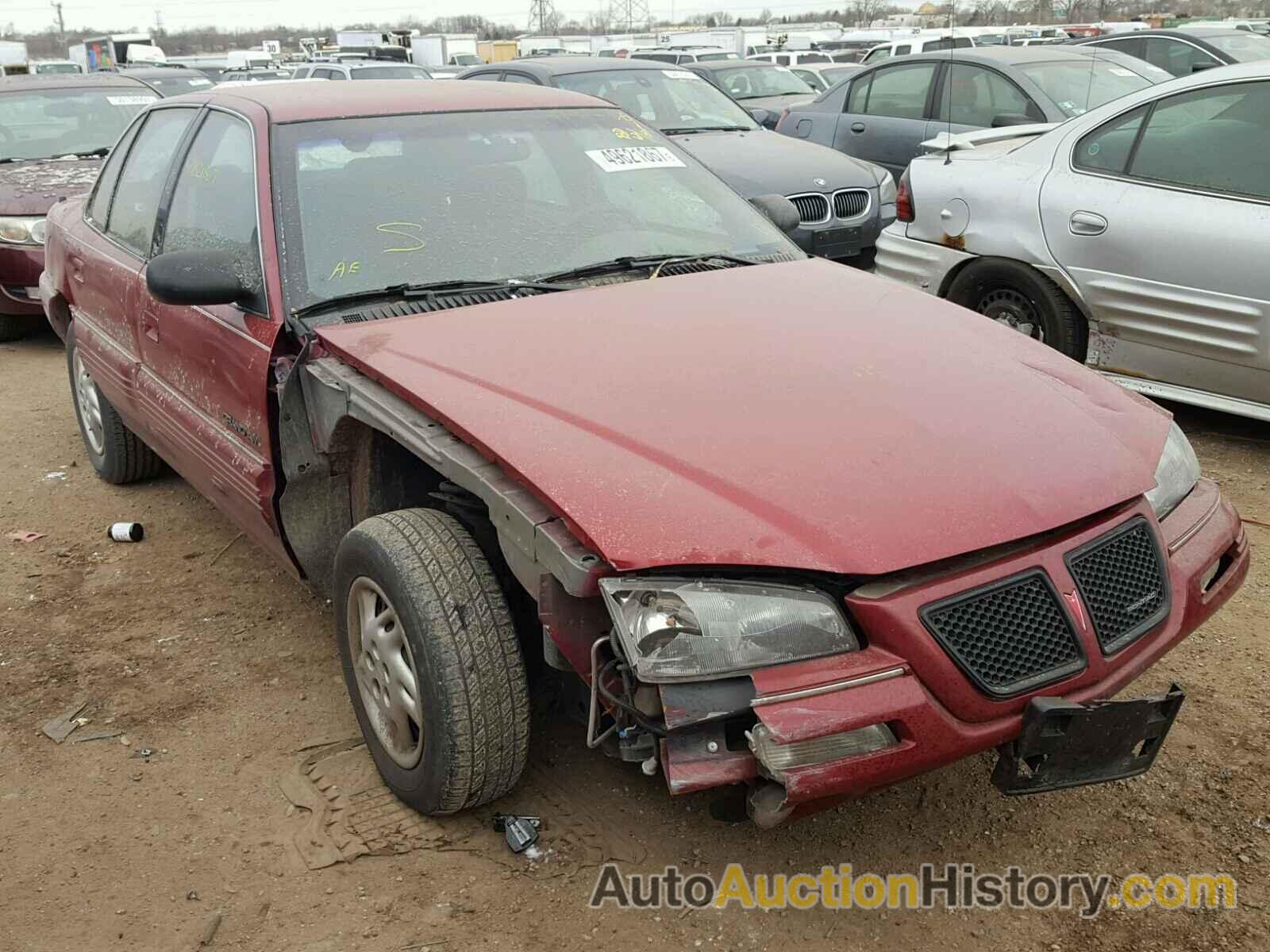 1995 PONTIAC GRAND AM SE, 1G2NE55D3SC722343