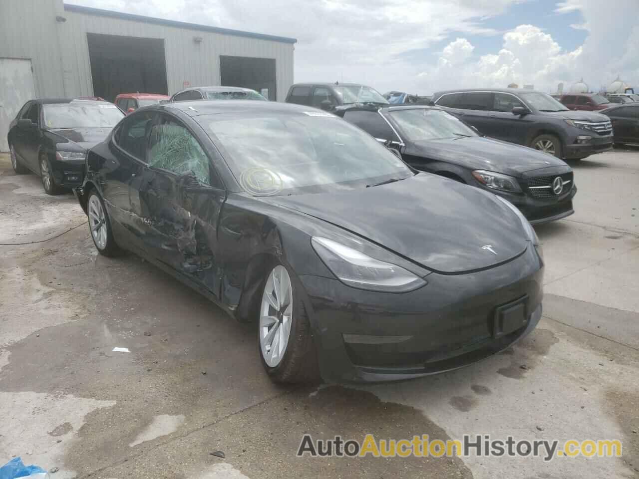 2022 TESLA MODEL 3, 5YJ3E1EA7NF191138