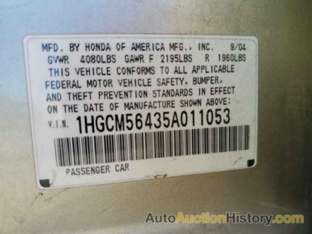 HONDA ACCORD LX, 1HGCM56435A011053