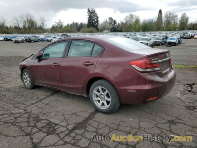 HONDA CIVIC LX, 2HGFB2F59DH526293