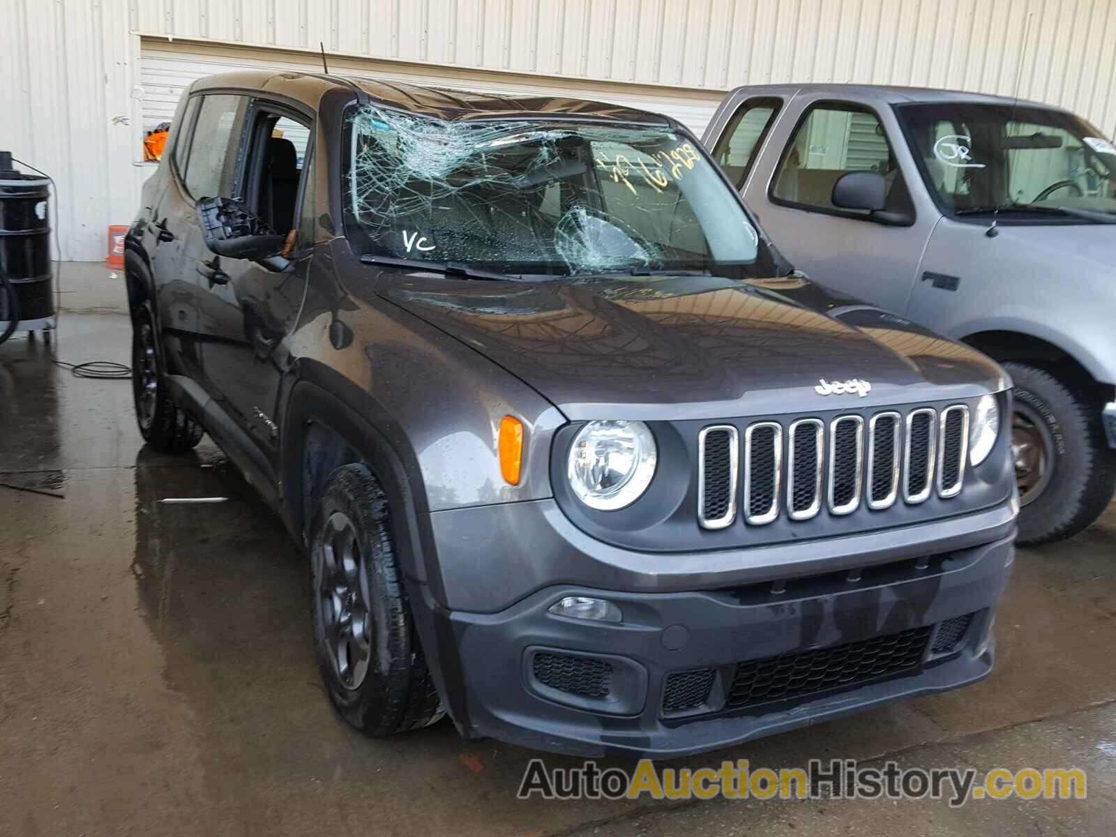 2016 JEEP RENEGADE SPORT, ZACCJAAW9GPC58623