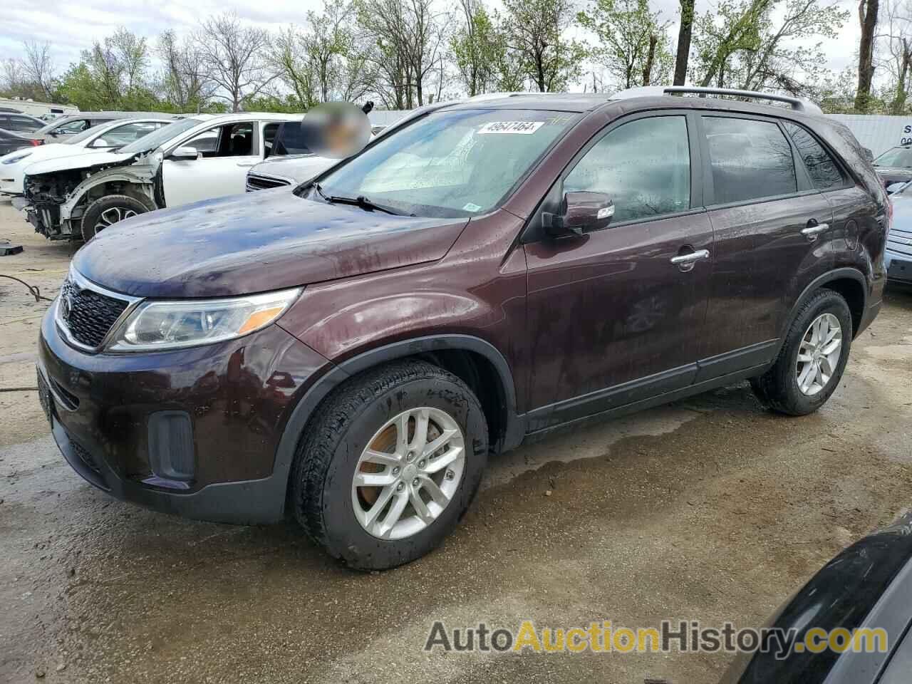 KIA SORENTO LX, 5XYKT4A78FG597341