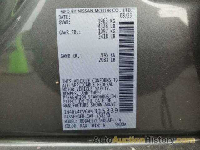 NISSAN ALTIMA SR, 1N4BL4CV6RN315339