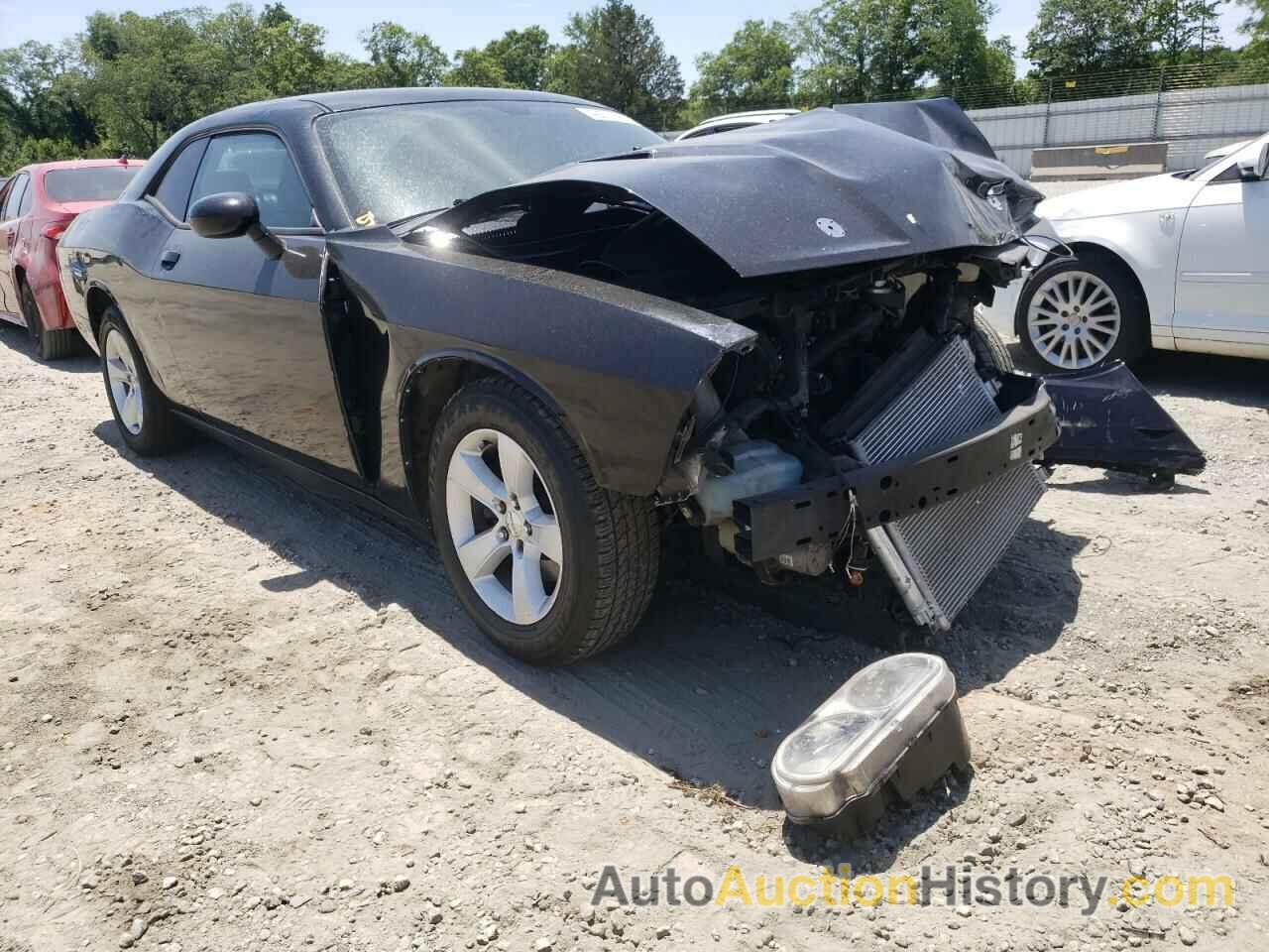 2012 DODGE CHALLENGER SXT, 2C3CDYAG3CH204601