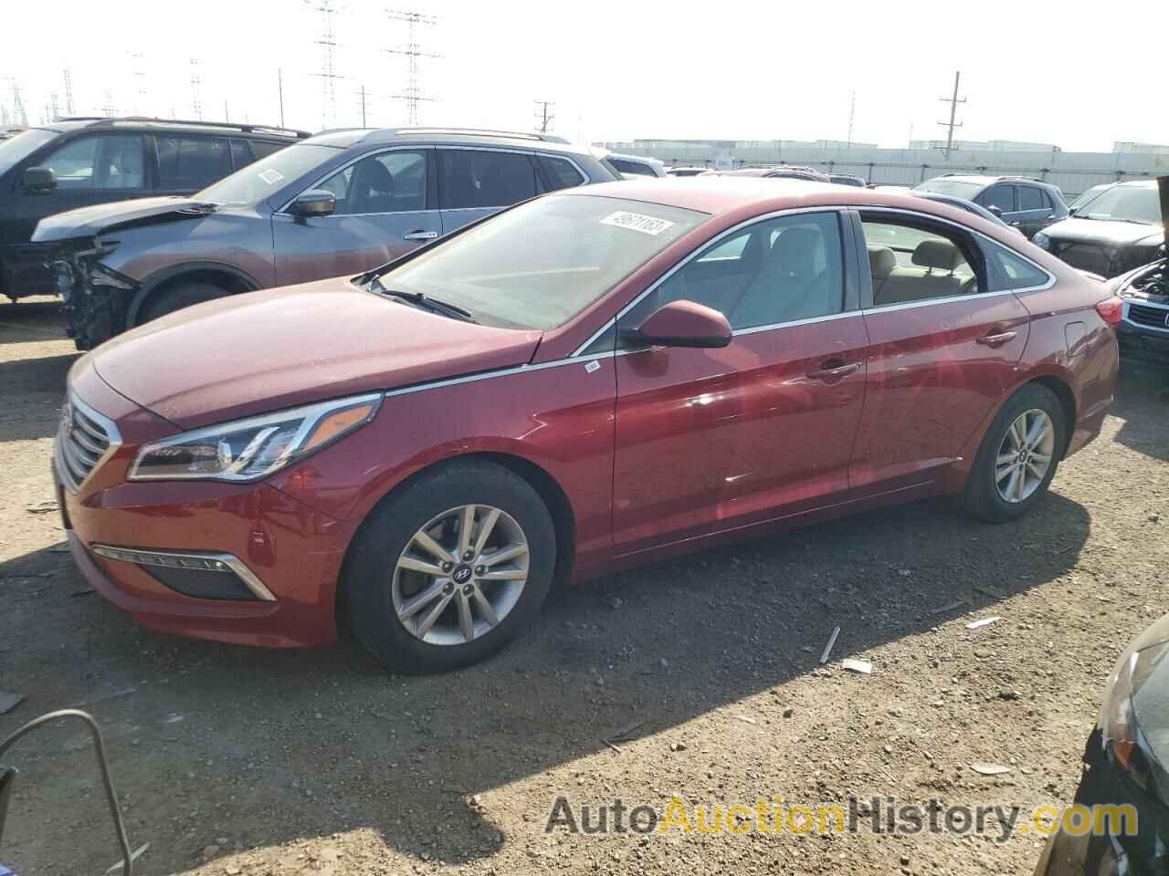 2015 HYUNDAI SONATA SE, 5NPE24AF4FH208002