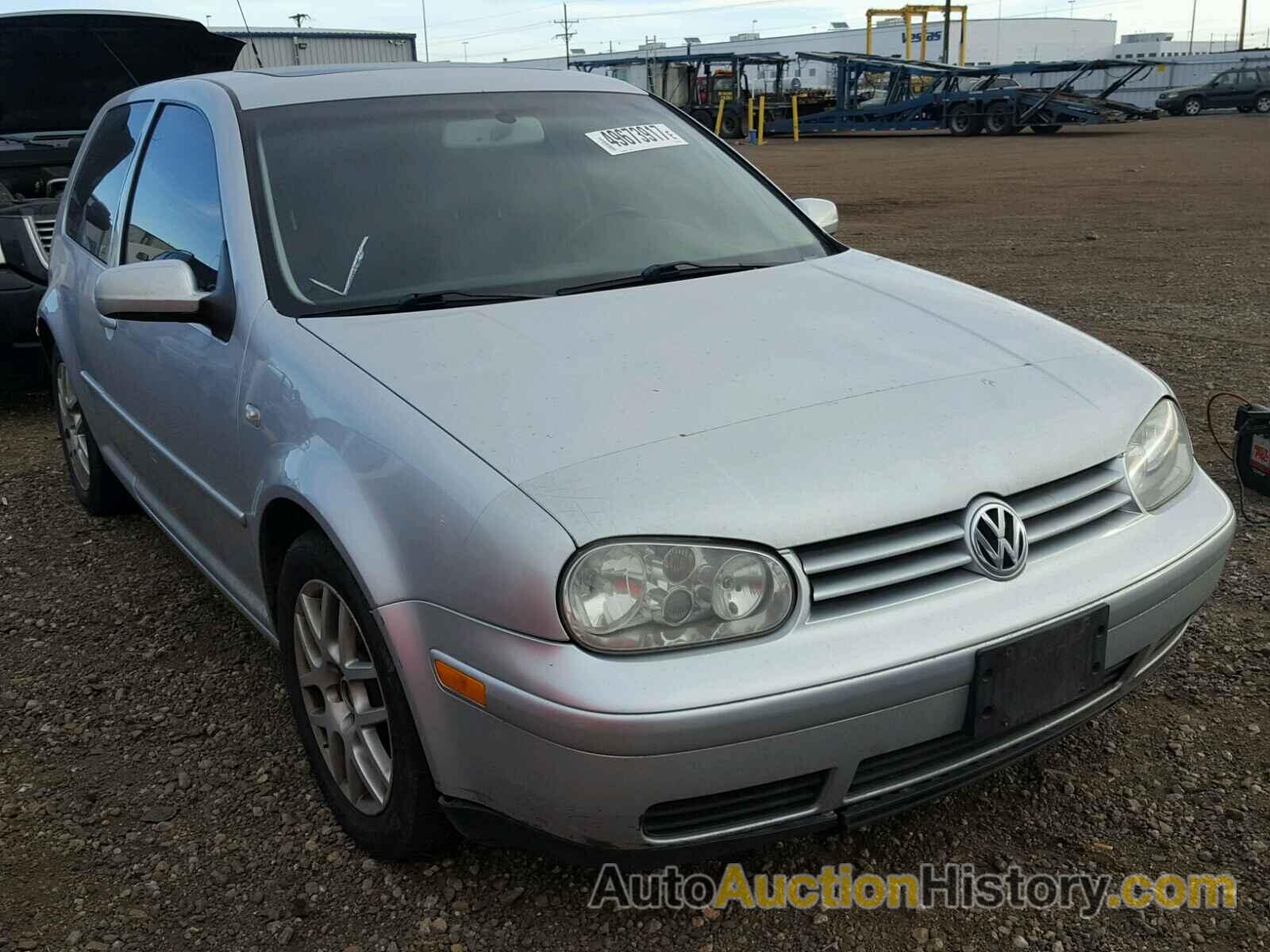 2001 VOLKSWAGEN GTI GLX, 9BWPG61J914074571