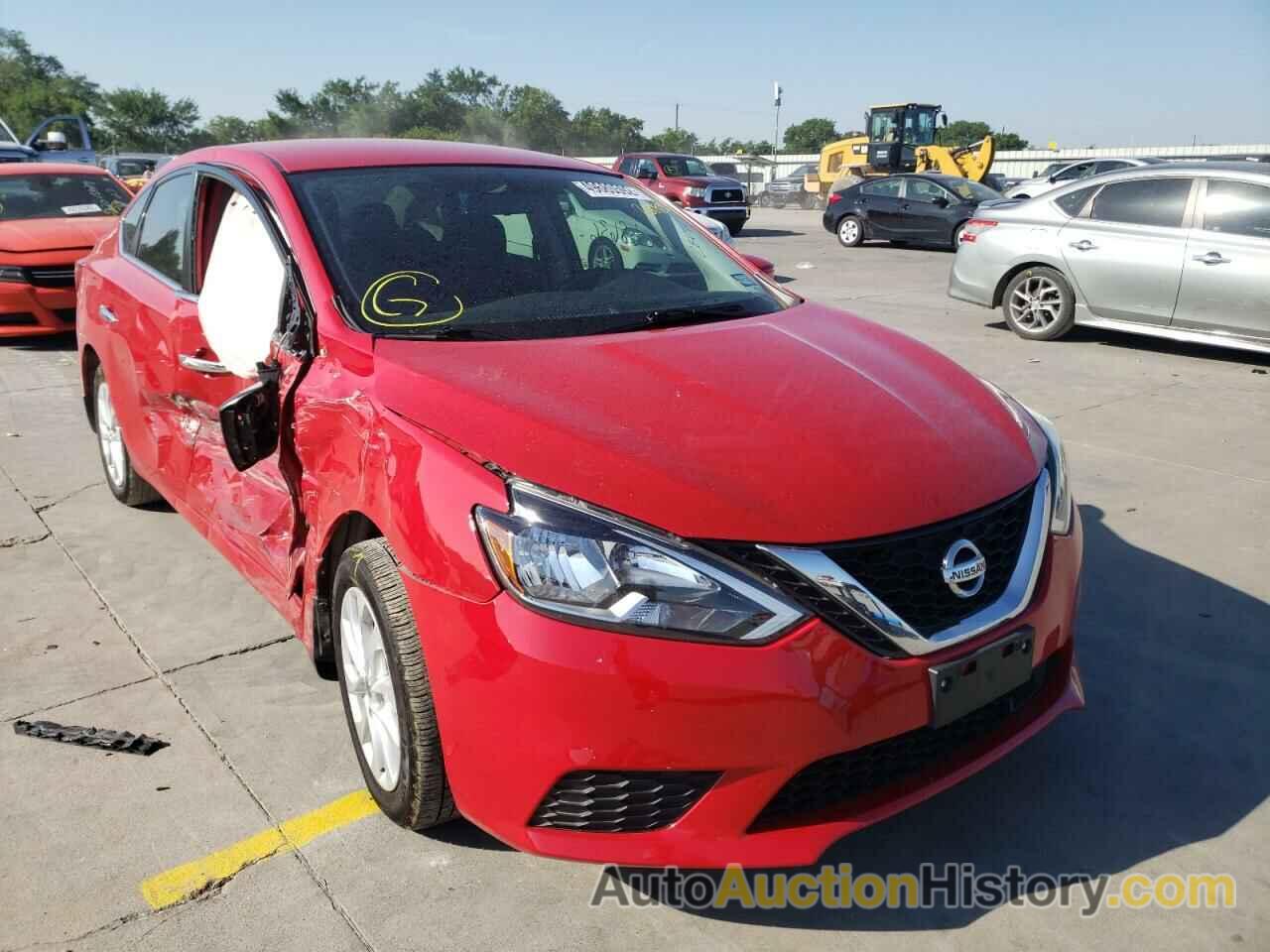 2019 NISSAN SENTRA S, 3N1AB7AP0KY280923