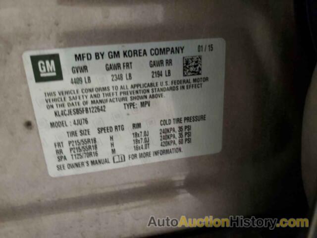 BUICK ENCORE, KL4CJESB5FB122642