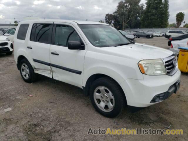 HONDA PILOT LX, 5FNYF3H2XCB012168