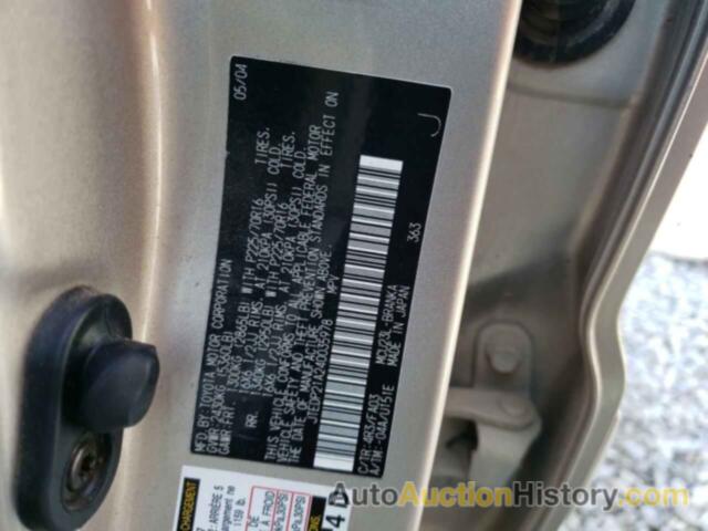 TOYOTA HIGHLANDER BASE, JTEDP21A240035978