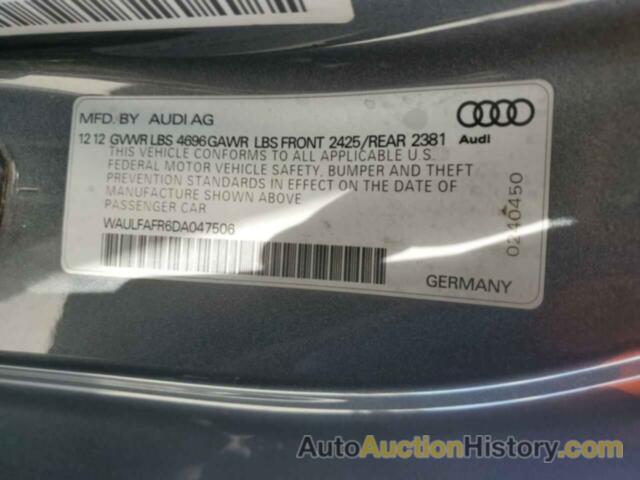 AUDI A5 PREMIUM PLUS, WAULFAFR6DA047506