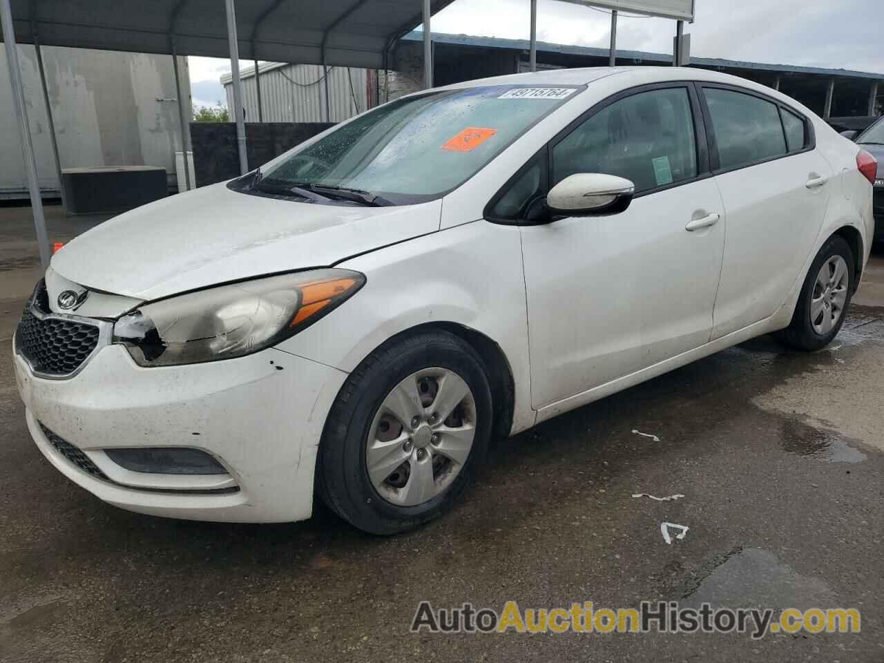 KIA FORTE LX, KNAFX4A60F5306088