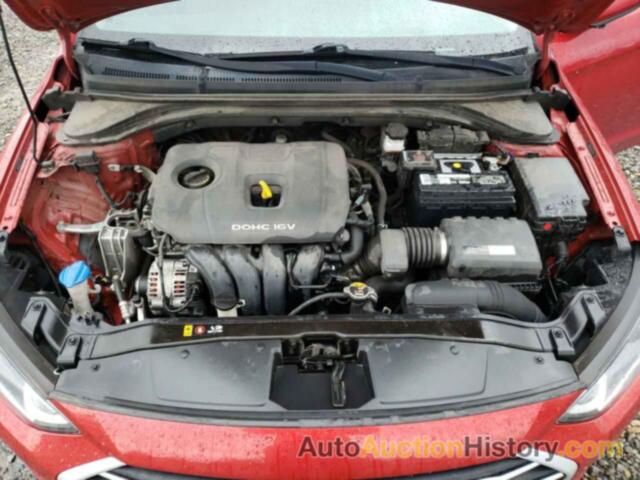 HYUNDAI ELANTRA SEL, 5NPD84LF0JH347723