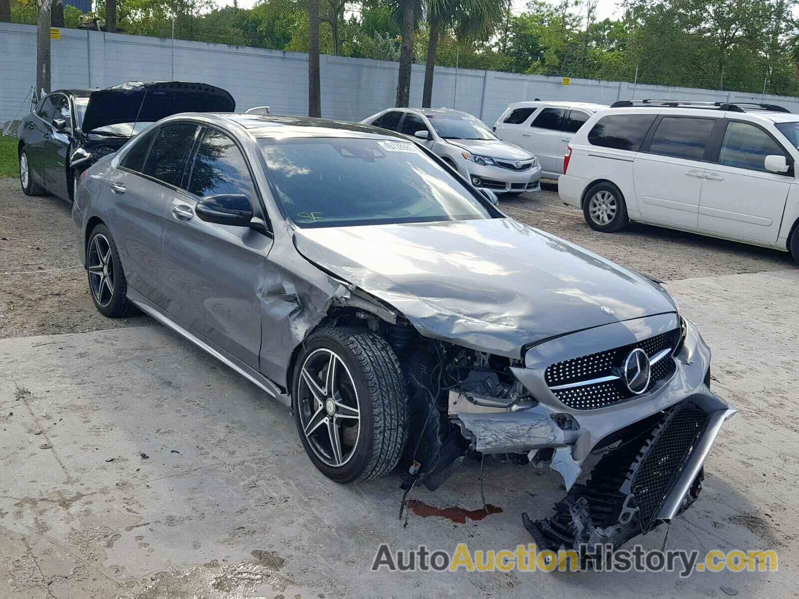 2016 MERCEDES-BENZ C 450 4MAT 450 4MATIC AMG, 55SWF6EB3GU123632