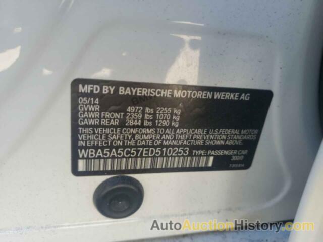 BMW 5 SERIES I, WBA5A5C57ED510253