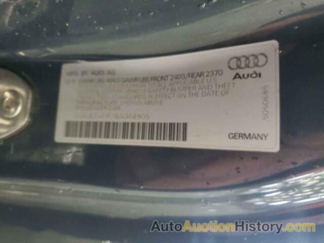 AUDI A5 PREMIUM PLUS, WAULFAFR7BA048905