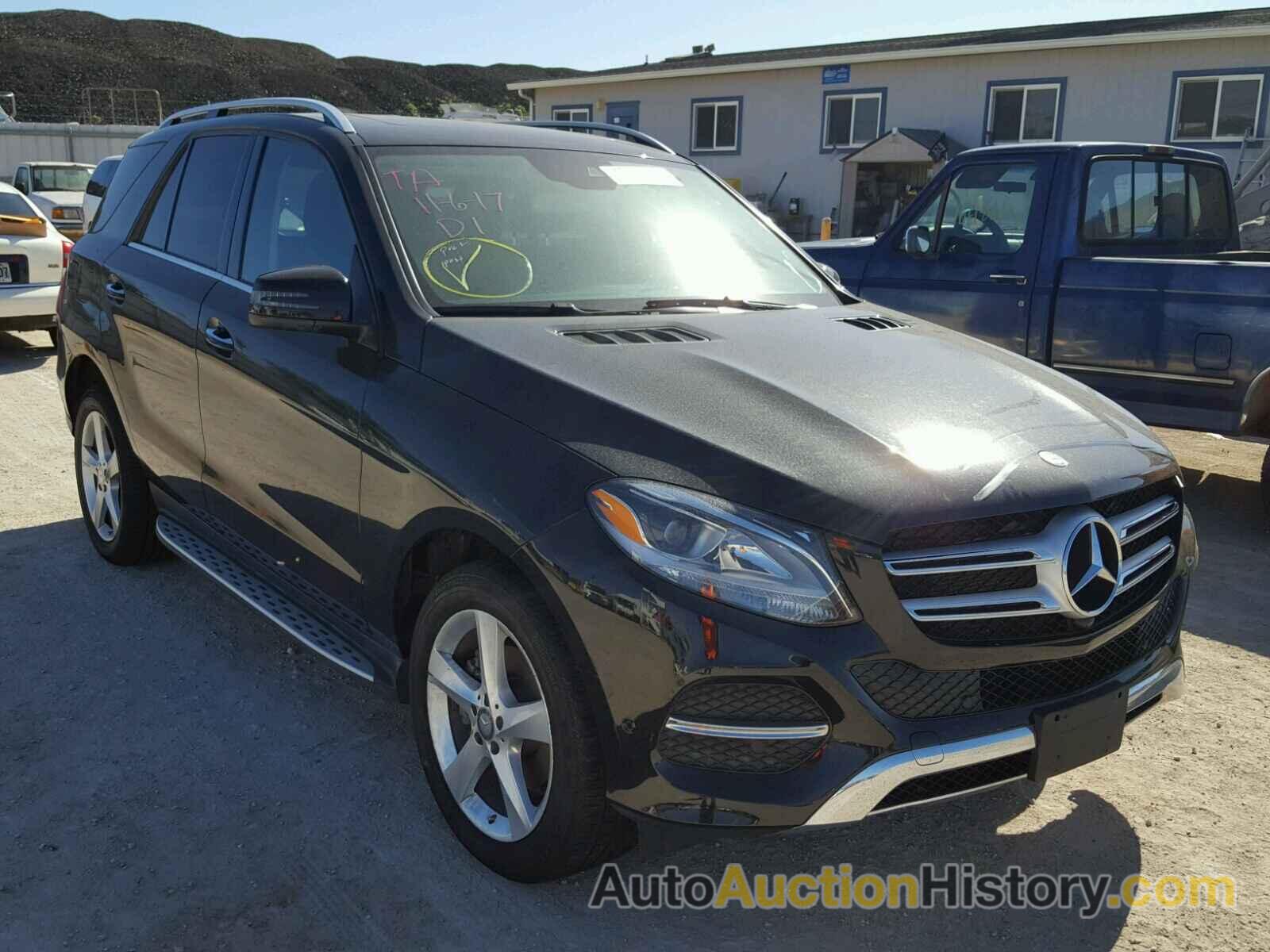 2016 MERCEDES-BENZ GLE 350, 4JGDA5JB9GA714060