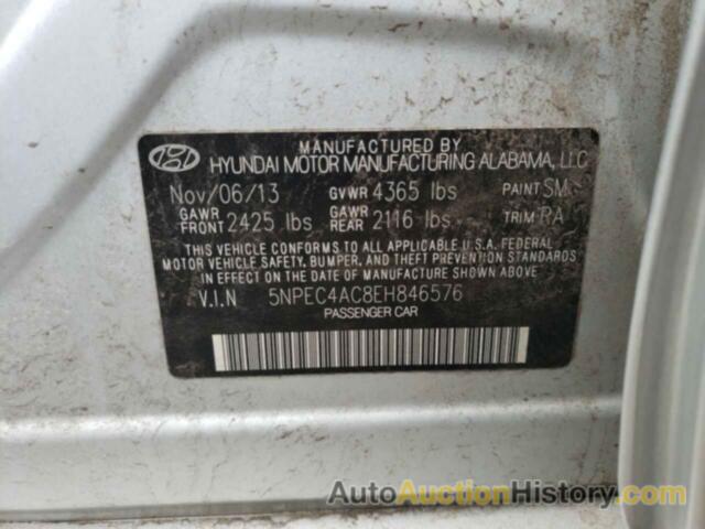 HYUNDAI SONATA SE, 5NPEC4AC8EH846576