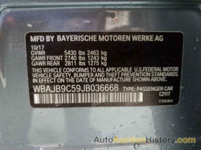 BMW M5, WBAJB9C59JB036668
