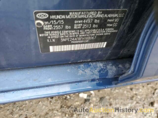 HYUNDAI SONATA SE, 5NPE24AF6FH168067