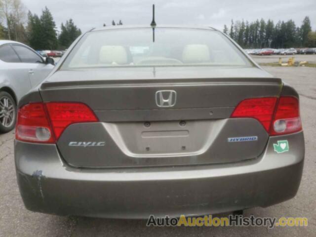 HONDA CIVIC HYBRID, JHMFA36296S007736