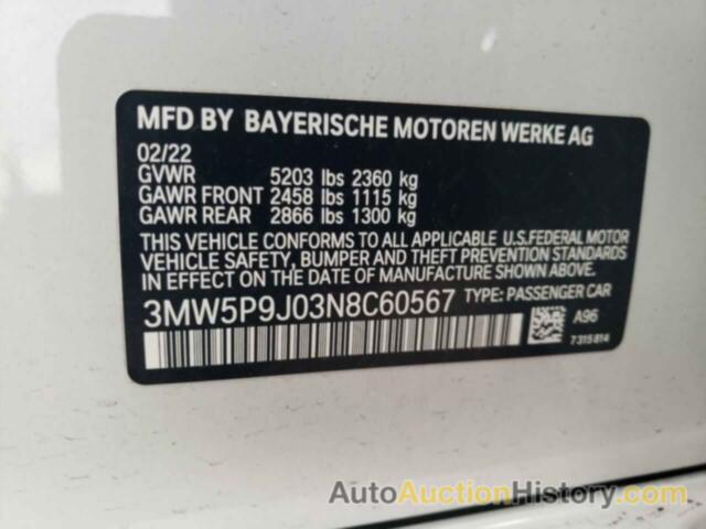 BMW 3 SERIES, 3MW5P9J03N8C60567