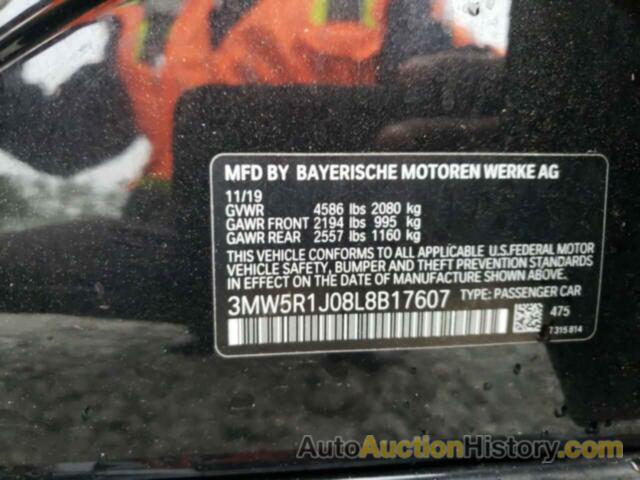 BMW 3 SERIES, 3MW5R1J08L8B17607