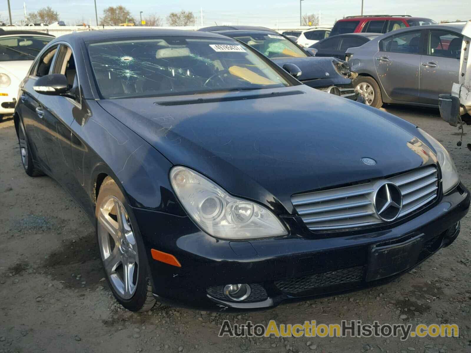 2007 MERCEDES-BENZ CLS 550, WDDDJ72X57A097496