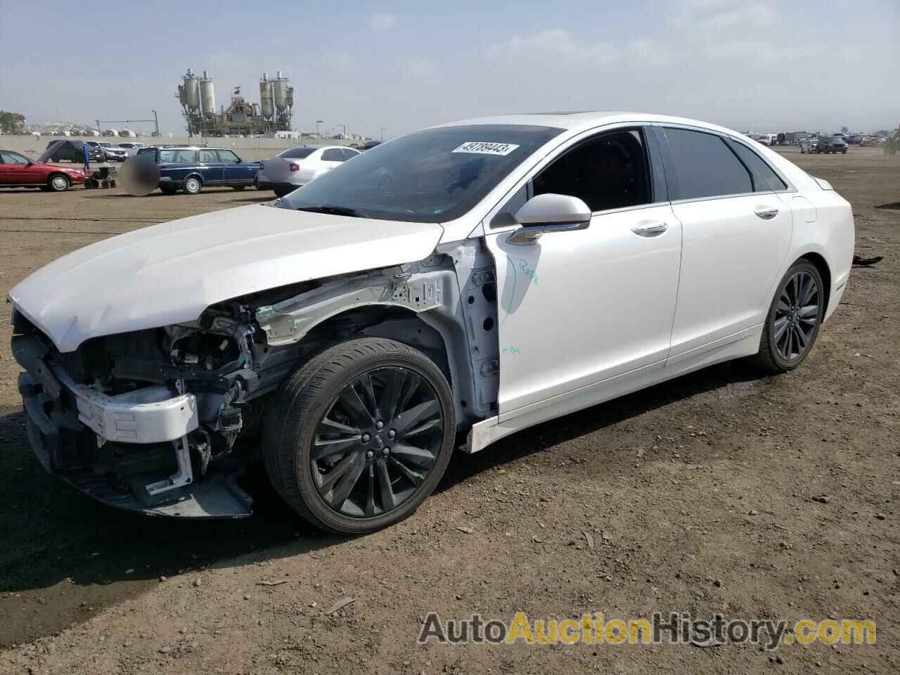 2017 LINCOLN MKZ HYBRID RESERVE, 3LN6L5MU6HR640989