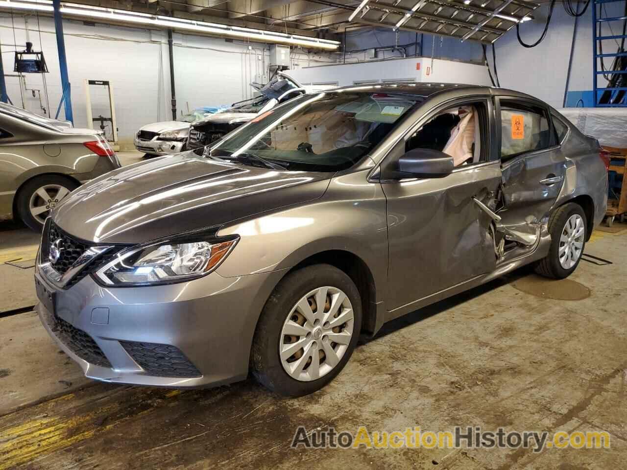 2016 NISSAN SENTRA S, 3N1AB7AP9GY296738