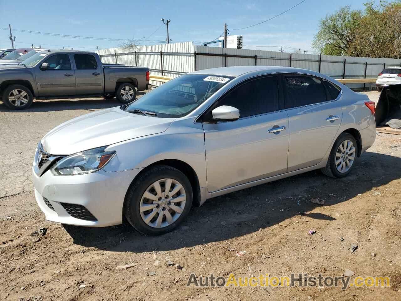 NISSAN SENTRA S, 3N1AB7AP5HL718597